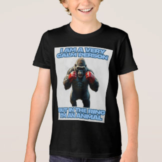 Camiseta Sou uma Pessoa Calma, mas no Anel sou um Animal