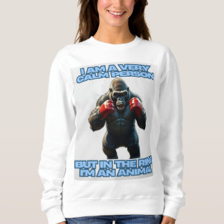 Camiseta Sou uma Pessoa Calma, mas no Anel sou um Animal