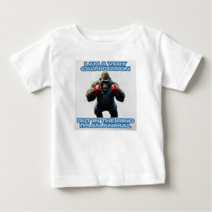 Camiseta Sou uma Pessoa Calma, mas no Anel sou um Animal