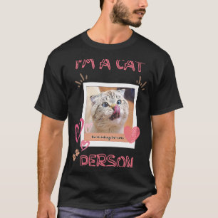 Camiseta Sou uma Pessoa Gata para Mulheres Homens e Criança