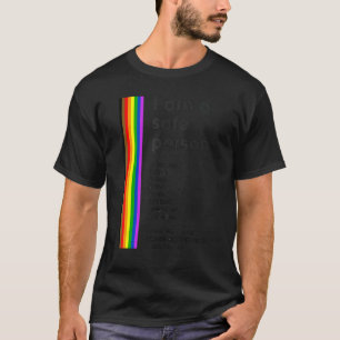 Camiseta Sou Uma Pessoa Segura Lgbtq Ally Space Pride Rai
