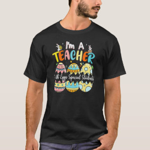 Camiseta Sou Uma Professora Com Ovos Alunos Especiais Fofos