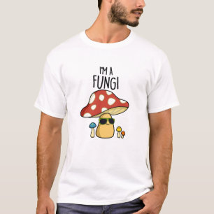 Camiseta Sou uma PUn de Cogumelo Engraçado