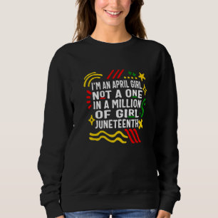 Camiseta Sou uma Rainha de April, não um em milhões de Gi