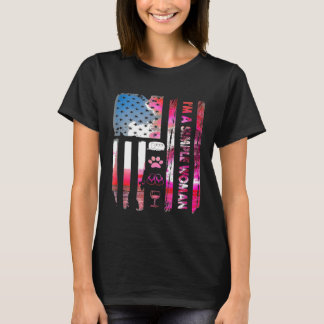 Camiseta Sou Uma Simples Mulher Acampando Chinelos De Vinho