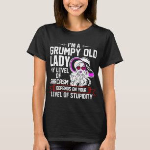 Camiseta Sou uma velha senhora rabugenta Tshirt