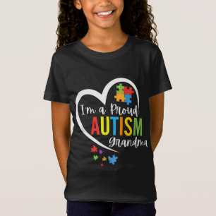 Camiseta Sou uma vovó orgulhosa que ama a consciência do co