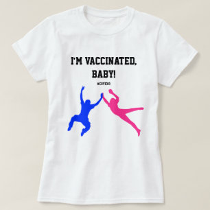 Camiseta Sou Vacinado de Bacalhau