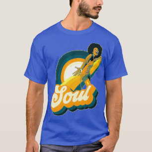 Camiseta Soul Afro Disco Funk afro dos anos 70