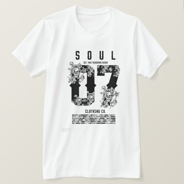 Camiseta Soul Energy - Design espiritual Abstrato (Frente do Design)