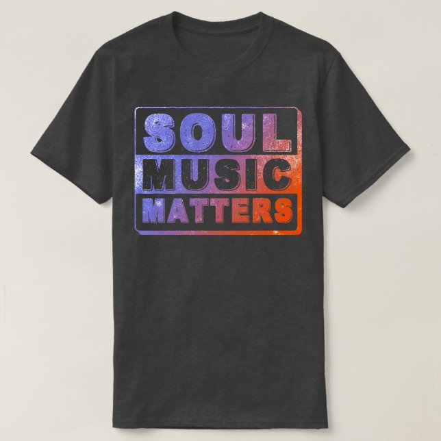 Camiseta Soul Music Importa (Frente do Design)