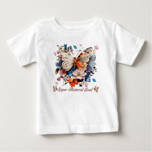 Camiseta Soul Super Natural: Arte Jardim de Borboleta