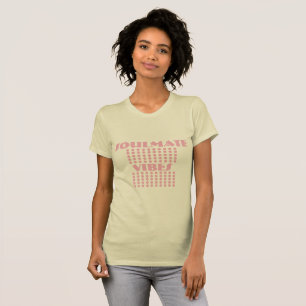 Camiseta Soulmate Vibes - Camisa-T-Casal e Aniversário