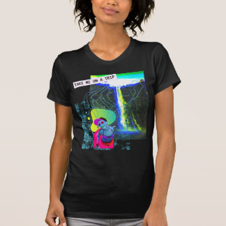 Camiseta Soultrip Trip Wasserfall Glitch Fun Vaporwave God