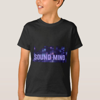 Camiseta Sound Mind LED Flashing Audio Control Night Club