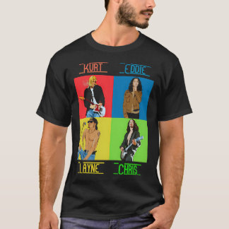 Camiseta Soundgarden Badmotorfinger Hole Band 2 Kurt Eddie 