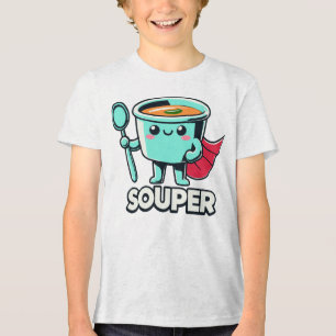 Camiseta Souper Souper Souper Pun Hero