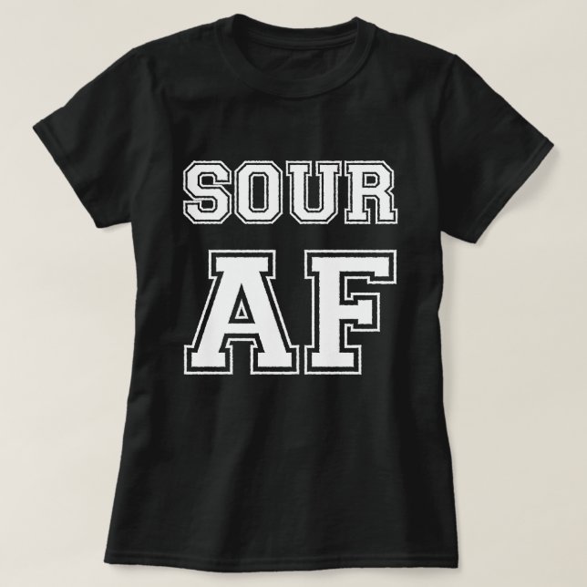 CAMISETA SOUR AF (Frente do Design)