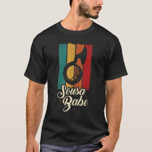 Camiseta Sousa Babe Sousaphone Tuba - Roupa