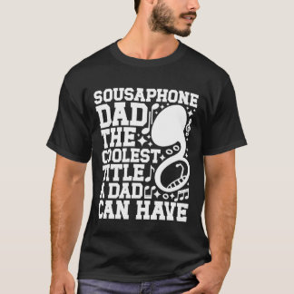 Camiseta Sousafone Pai Mais Legal Título Pai De Um P