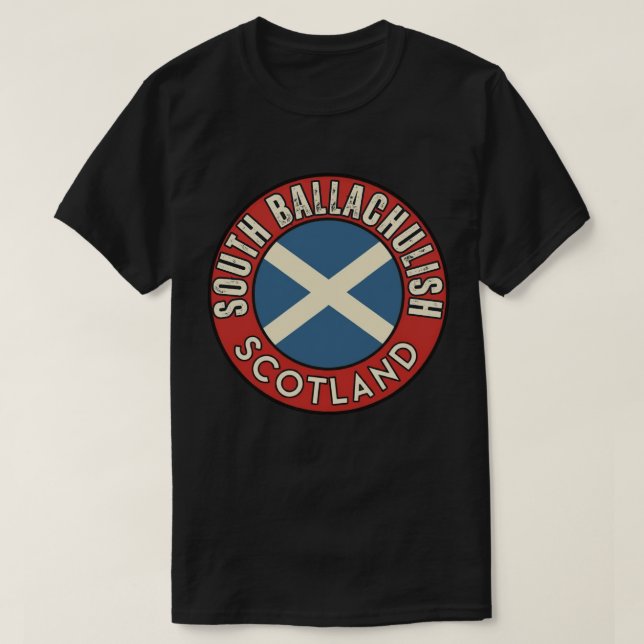 Camiseta South Ballachulish, Escócia (Frente do Design)