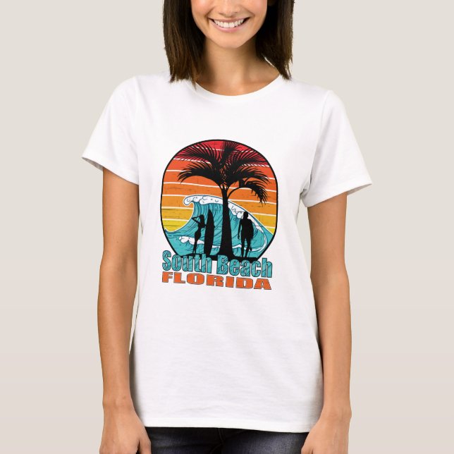 Camiseta South Beach Flórida (Frente)