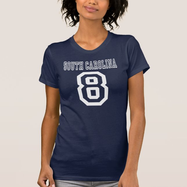 Camiseta South Carolina 8 (Frente)