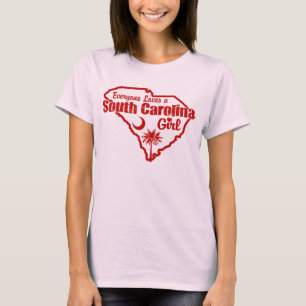 Camiseta South Carolina Girl