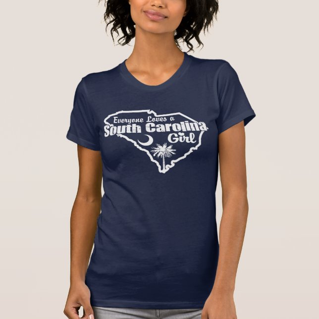 Camiseta South Carolina Girl (Frente)
