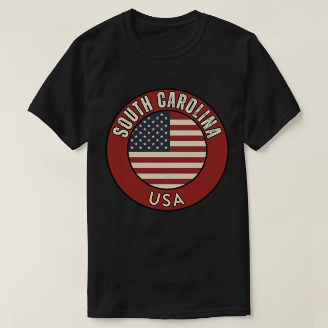 Camiseta South Carolina United States of America (Frente do Design)
