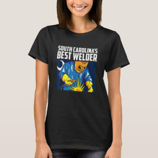 Camiseta South Carolina's Best Welder Ironworker Ironsmith 