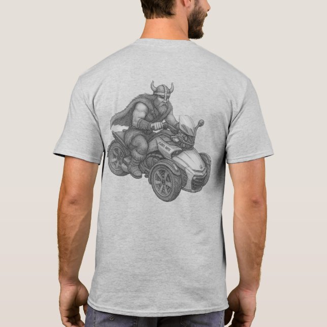 Camiseta South Central Minnesota Chapter - Spyder Viking (Verso)