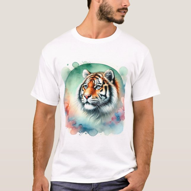 Camiseta South China Tiger 100924AREF148 - Watercolor (Frente)