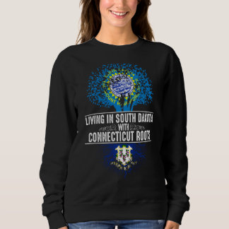 Camiseta South Dakota Home Connecticut - Árvore de Estado