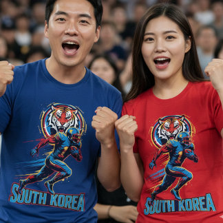 Camiseta South Korea Gridiron Tiger Football Athlete Dynami
