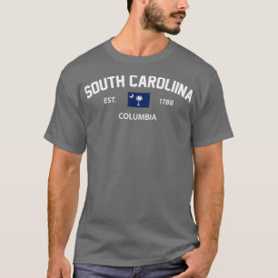 Camiseta South olina Collegiate Preppy