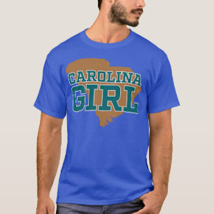 Camiseta South olina Girl Teal Bronze SC