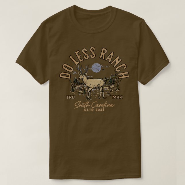Camiseta South olina Ranch (Frente do Design)