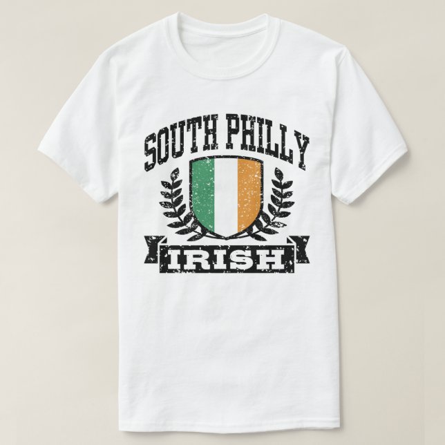 Camiseta South Philly Irish (Frente do Design)