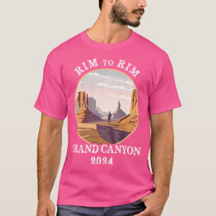 Camiseta South Rim Para North Rim Grand Canyon National Par