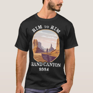 Camiseta South Rim Para North Rim Grand Canyon National Par