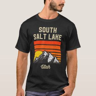 Camiseta South Salt Lake Utah Retro Vintage Estado Usa