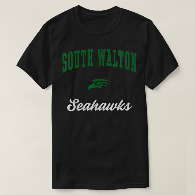 Camiseta South Walton Segundo grau Seahawks (Frente do Design)