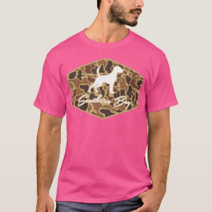 Camiseta Southern Boy Camouflage Hunting Dog Hello Hunting