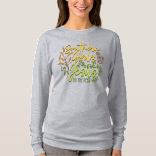 Camiseta Southern Girls Let Jesus Do The Rest (Gra