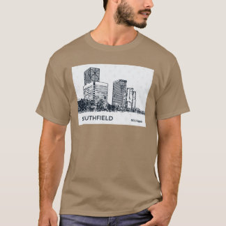 Camiseta Southfield Michigan Super Tamanho