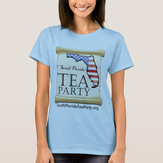Camiseta SouthFloridaTeaParty.org (Frente)