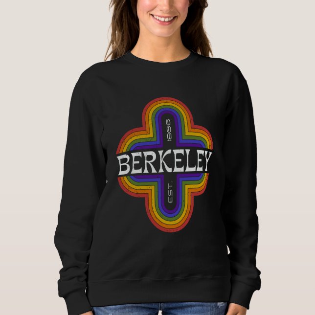 Camiseta Souvenir antigo de Berkeley Califórnia 1866 (Frente)