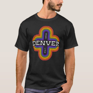 Camiseta Souvenir antigo Denver Colorado 1858