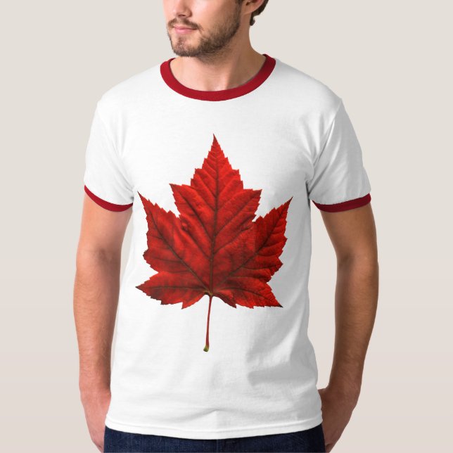 Camiseta Souvenir, Bandeira do Canadá (Frente)